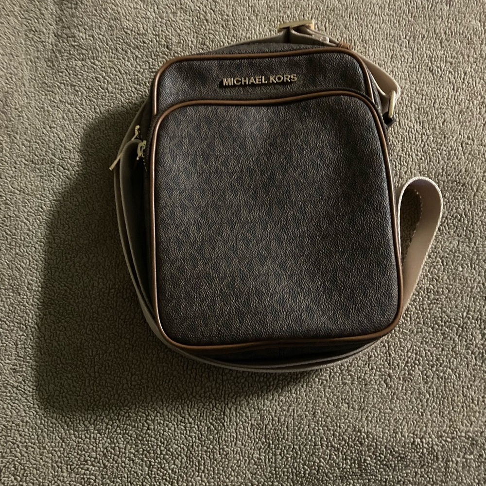 Michael Kors Dark Brown Messenger Bag